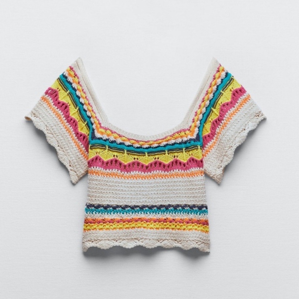 Zara Knit Top size SMALL